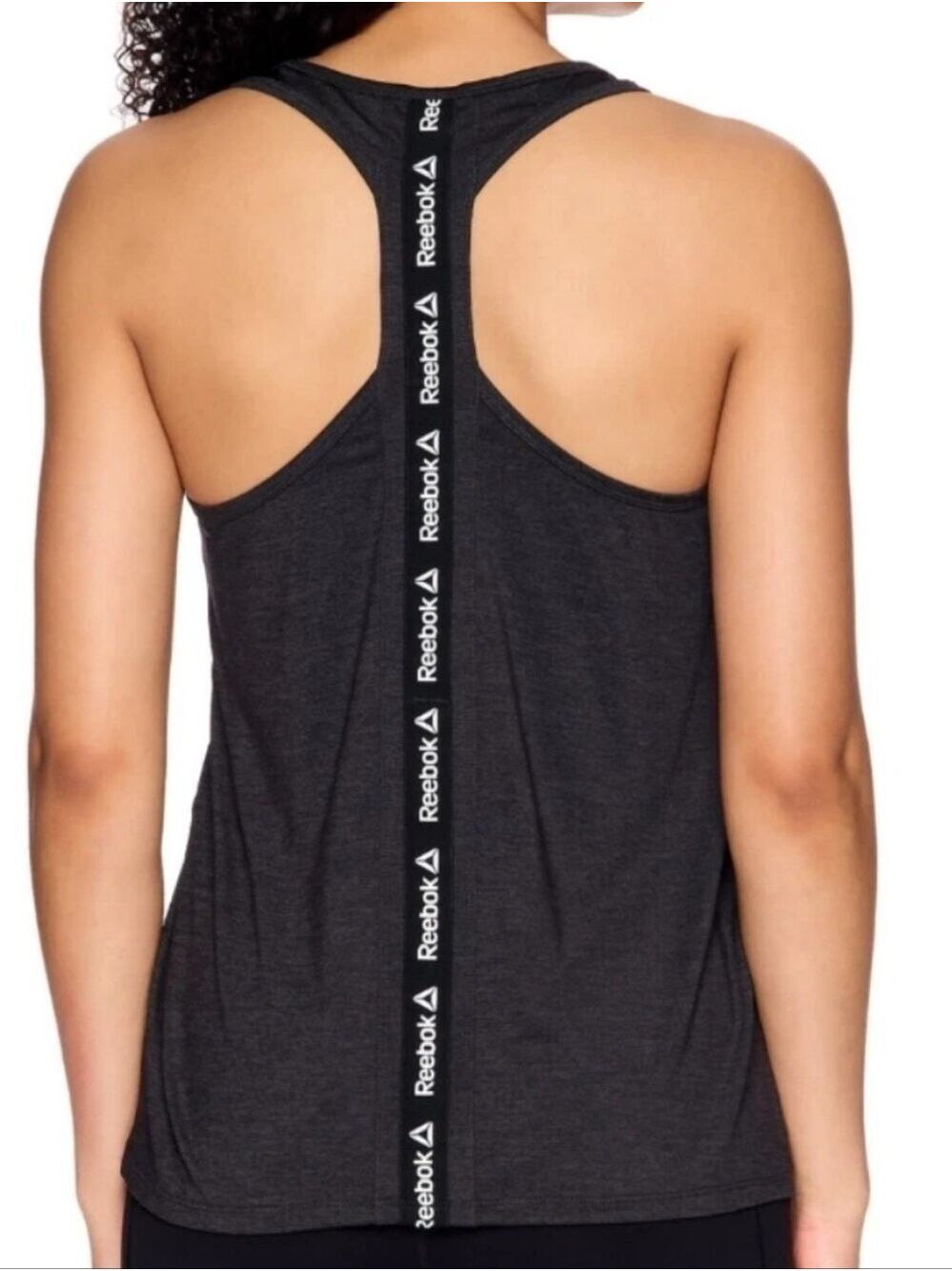 Reebok Women's Tank Top Activewear Black Size XXL
